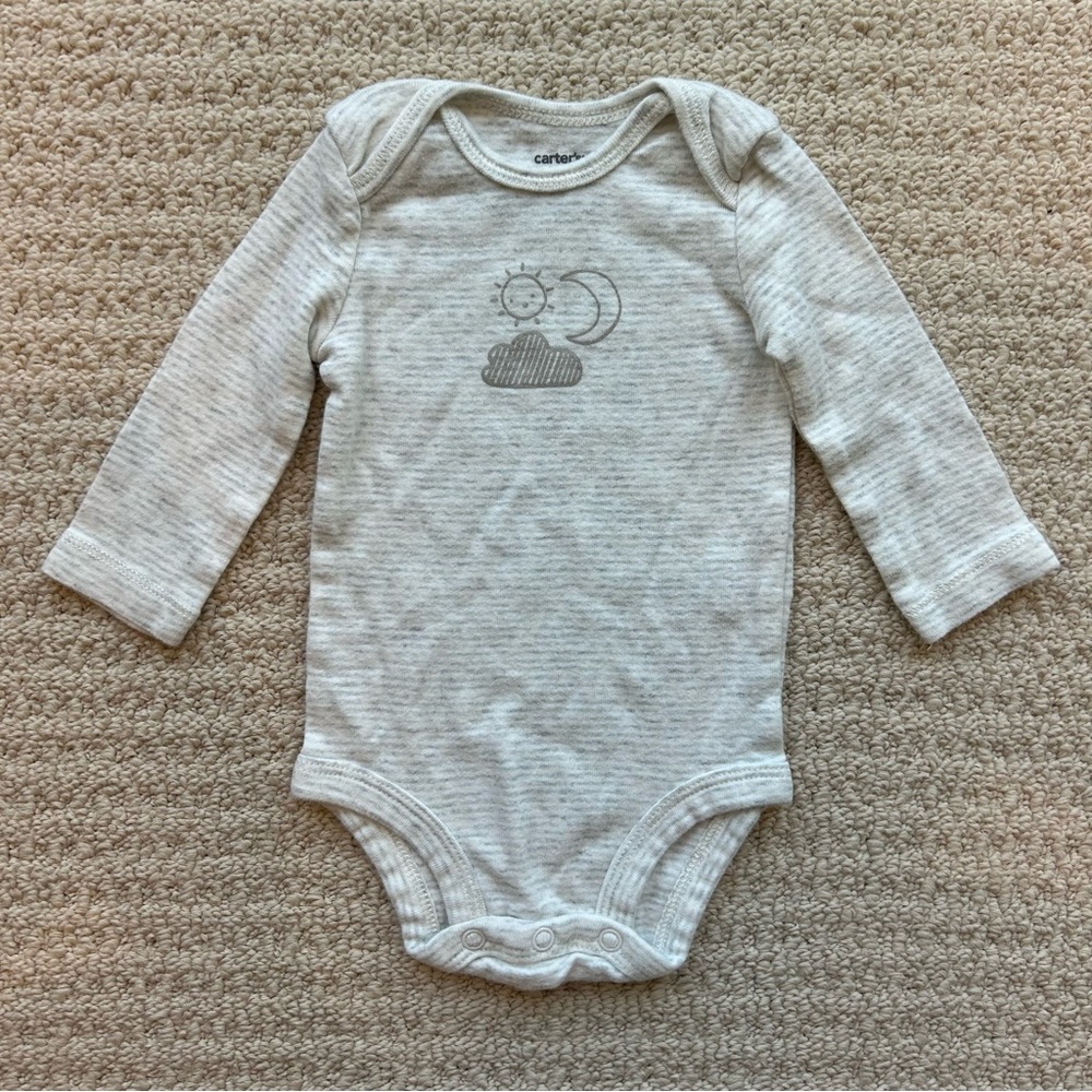 Carter’s 3M Striped Sleep Bodysuit